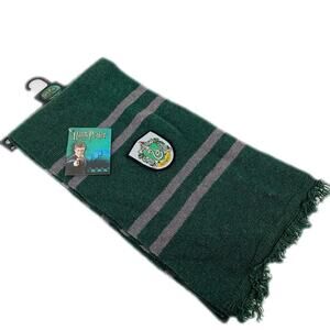 elope Harry Potter Slytherin Hogwarts House Green Grey Lamb Wool House Deluxe Sc